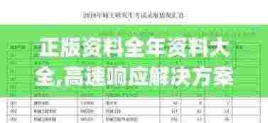正版资料全年资料大全,高速响应解决方案_XIJ8.33.28社交版