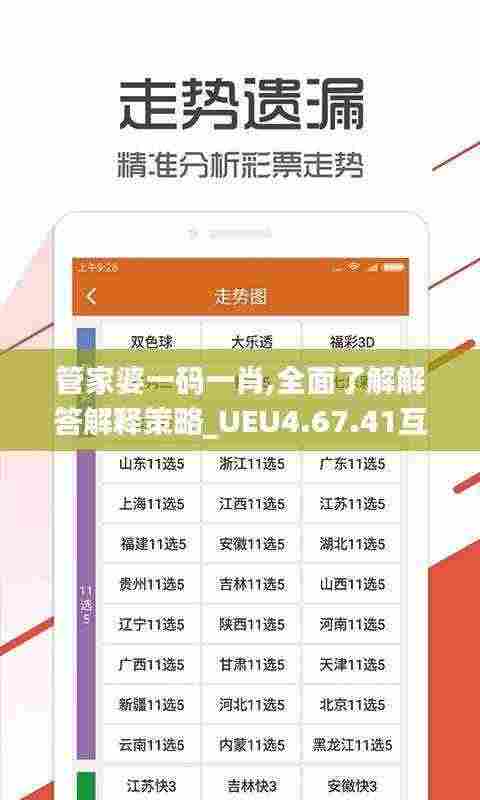 管家婆一码一肖,全面了解解答解释策略_UEU4.67.41互动版