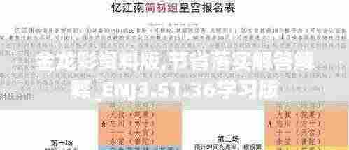 金龙彩资料版,节省落实解答解释_ENJ3.51.36学习版