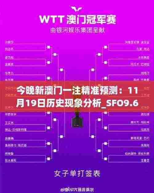 今晚新澳门一注精准预测：11月19日历史现象分析_SFO9.62.42普及版