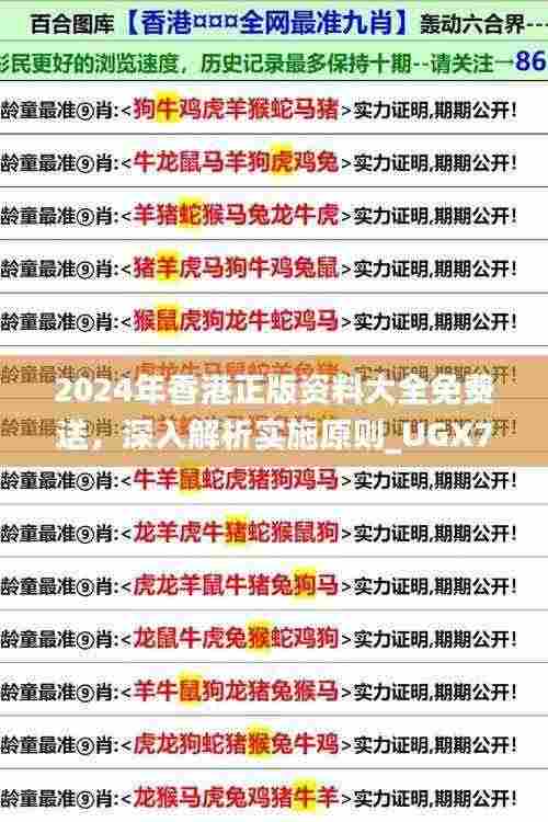 2024年香港正版资料大全免费送，深入解析实施原则_UGX7.70.48神念境