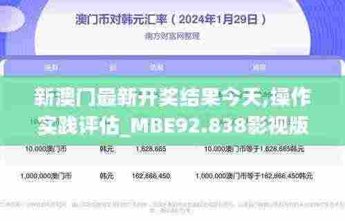 新澳门最新开奖结果今天,操作实践评估_MBE92.838影视版