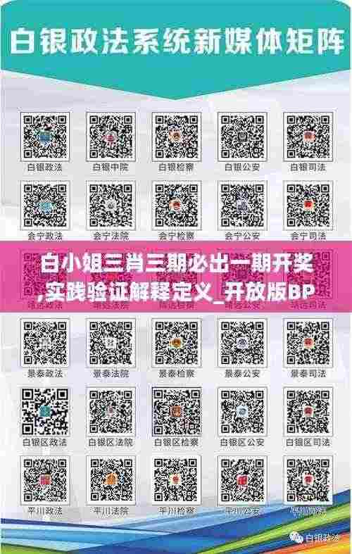 白小姐三肖三期必出一期开奖,实践验证解释定义_开放版BPF9.51