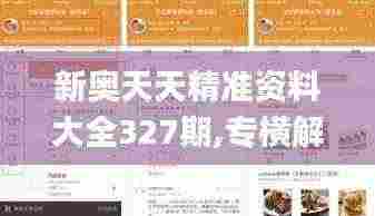 新奥天天精准资料大全327期,专横解答解释落实_NWO8.22