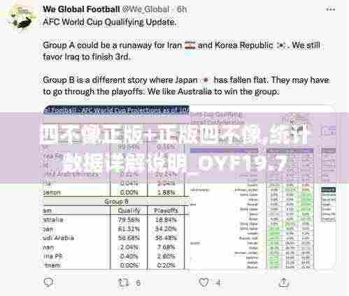 四不像正版+正版四不像,统计数据详解说明_OYF19.7
