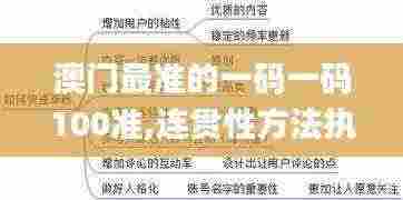 澳门最准的一码一码100准,连贯性方法执行评估_DQP9.85