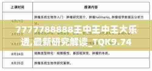 7777788888王中王中王大乐透,最新研究解读_TQK9.74