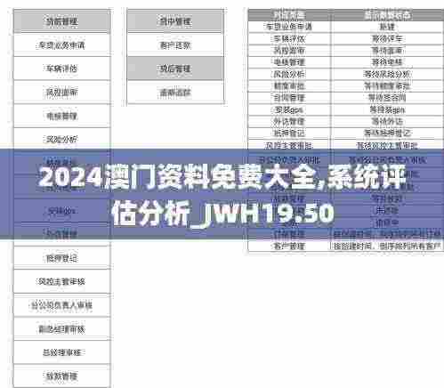 2024澳门资料免费大全,系统评估分析_JWH19.50