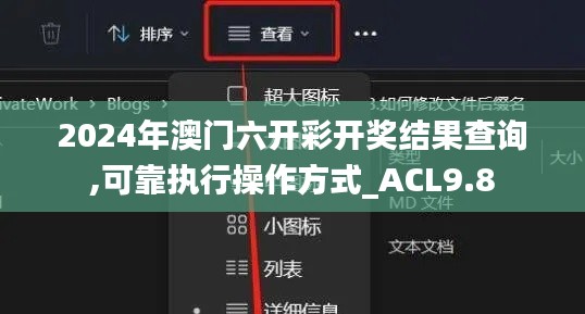 2024年澳门六开彩开奖结果查询,可靠执行操作方式_ACL9.8