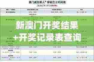 新澳门开奖结果+开奖记录表查询,精细化方案决策_KZB19.29