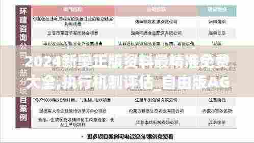 2024新奥正版资料最精准免费大全,执行机制评估_自由版AGO5.89