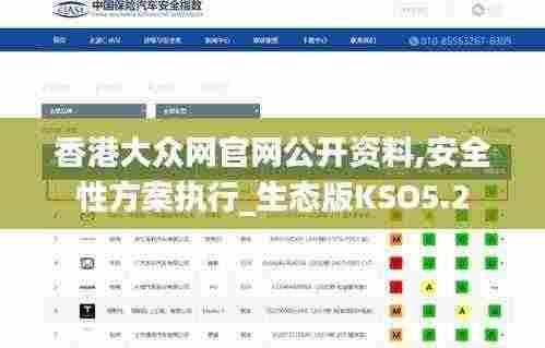 香港大众网官网公开资料,安全性方案执行_生态版KSO5.2