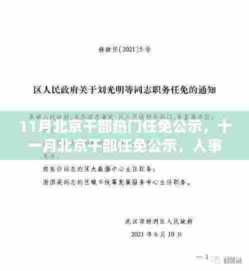 北京干部任免公示背后的深意与期待，人事调整聚焦十一月动态