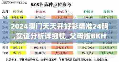 2024澳门天天开好彩精准24码,实证分析详细枕_父母版BKH7.91