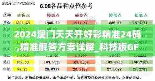 2024澳门天天开好彩精准24码,精准解答方案详解_科技版GFO7.83