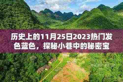 探秘蓝色潮流，揭秘蓝色发色背后的秘密宝藏与小巷中的时尚起源