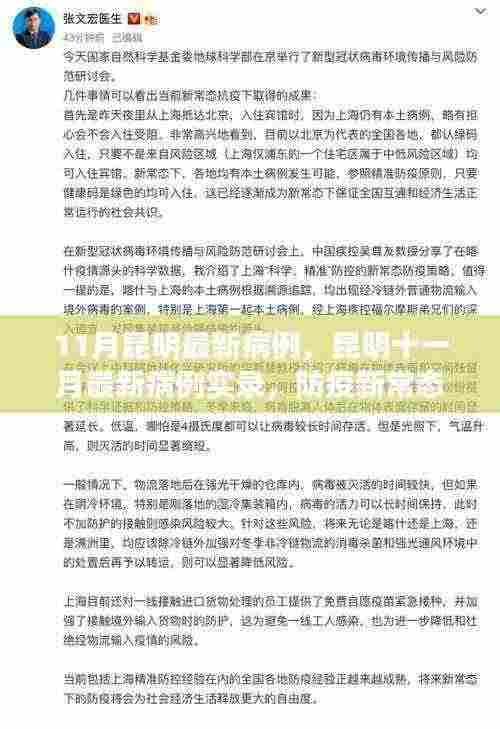 昆明十一月最新病例实录，防疫新常态下的生活观察