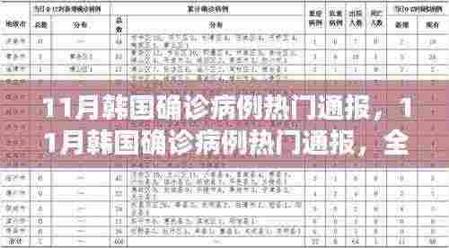 全面评测介绍，11月韩国确诊病例热门通报分析