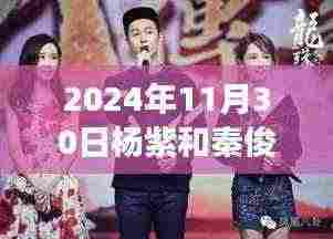 杨紫与秦俊杰，星光之路的跃迁与自信的力量，最新消息揭秘于2024年11月30日