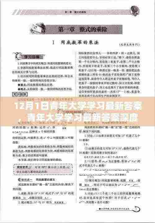 青年大学学习最新答案深度解析，特性、体验、竞品对比与用户洞察