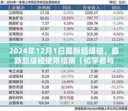 2024年最新版超级碰使用指南，初学者与进阶用户通用