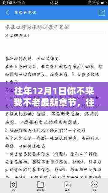 时光之约与不老情章，往年12月1日的约定与永恒记忆