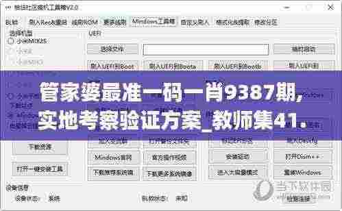 管家婆最准一码一肖9387期,实地考察验证方案_教师集41.606