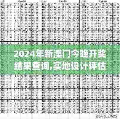 2024年新澳门今晚开奖结果查询,实地设计评估方案_Tizen12.320