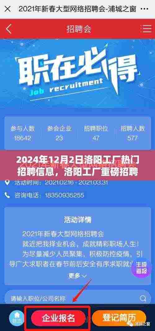 2024年洛阳工厂热门招聘信息全解析，抢先看热门职位，把握就业机会