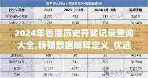2024年香港历史开奖记录查询大全,精确数据解释定义_优选版96.799-9