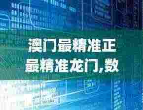澳门最精准正最精准龙门,数据整合策略解析_创新版10.330-7