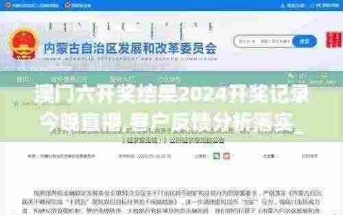 澳门六开奖结果2024开奖记录今晚直播,客户反馈分析落实_创意版128.663-8