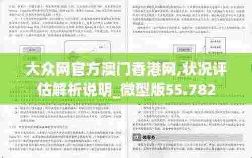 大众网官方澳门香港网,状况评估解析说明_微型版55.782