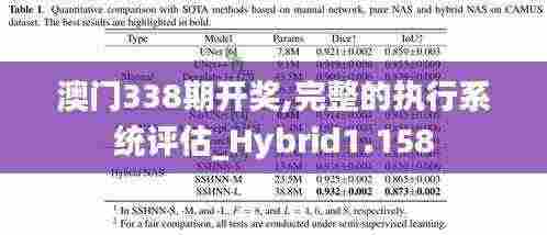澳门338期开奖,完整的执行系统评估_Hybrid1.158