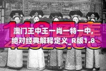 澳门王中王一肖一特一中,绝对经典解释定义_R版1.824