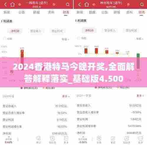 2024香港特马今晚开奖,全面解答解释落实_基础版4.500