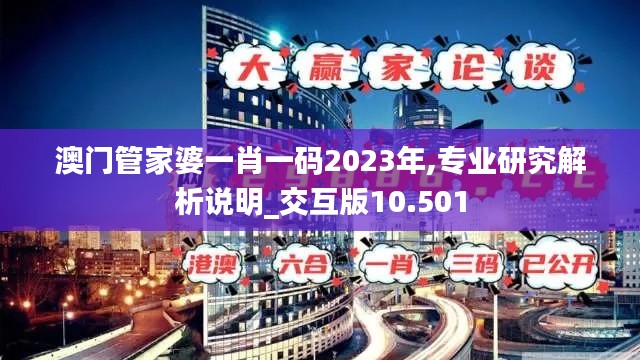 澳门管家婆一肖一码2023年,专业研究解析说明_交互版10.501