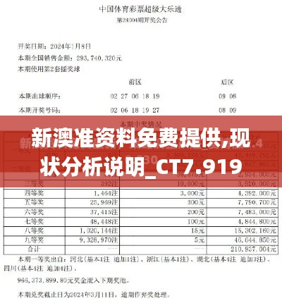 新澳准资料免费提供,现状分析说明_CT7.919