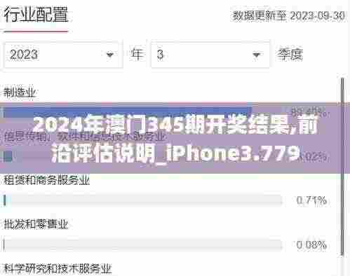2024年澳门345期开奖结果,前沿评估说明_iPhone3.779