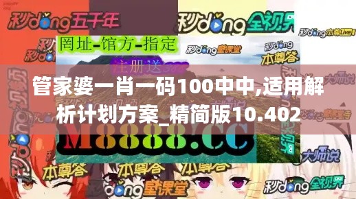管家婆一肖一码100中中,适用解析计划方案_精简版10.402