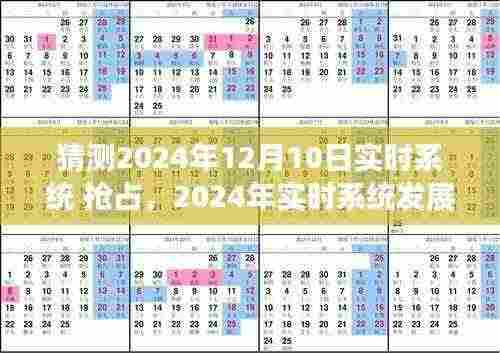 2024年实时系统发展前瞻，机遇与挑战并存下的创新与竞争