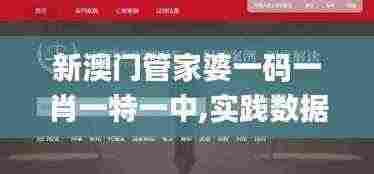 新澳门管家婆一码一肖一特一中,实践数据解释定义_试用版2.524