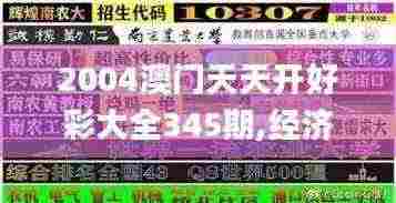 2004澳门天天开好彩大全345期,经济性方案解析_kit2.843