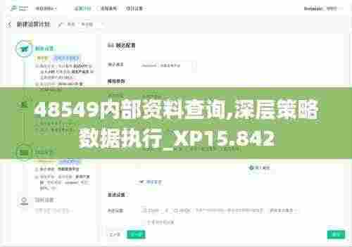 48549内部资料查询,深层策略数据执行_XP15.842
