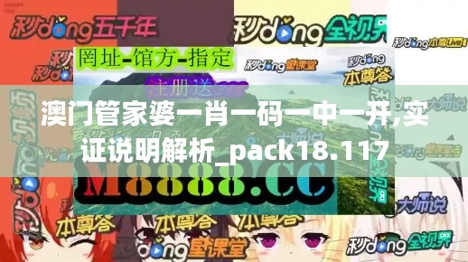 澳门管家婆一肖一码一中一开,实证说明解析_pack18.117