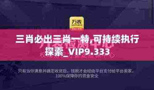 三肖必出三肖一特,可持续执行探索_VIP9.333