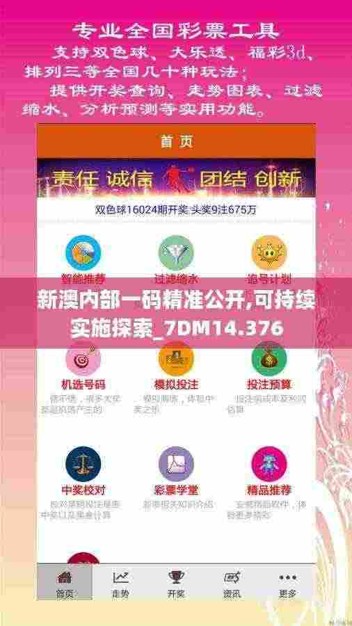 新澳内部一码精准公开,可持续实施探索_7DM14.376