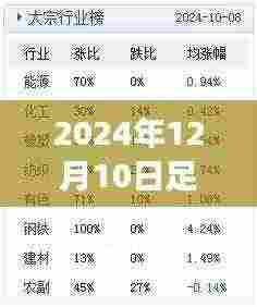 2024年12月10日足球赛事实时比分分析与展望，深度解读比赛现状