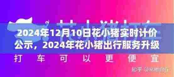 花小猪出行实时计价公示亮相，打造透明出行新体验