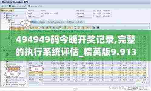 494949码今晚开奖记录,完整的执行系统评估_精英版9.913